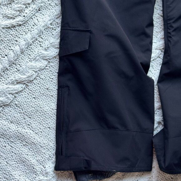 Turbine Women’s Black Waterproof Snow Ski Pants Size M | Insulated Cargo Pockets - Picture 6 of 7